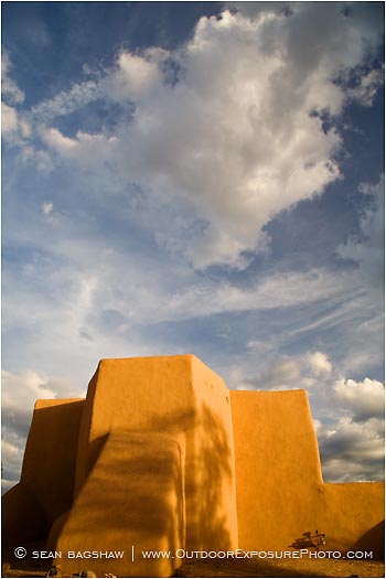 Church Of San Francisco in Taos Stock Image Church Of San Francisco in Taos Stock Image