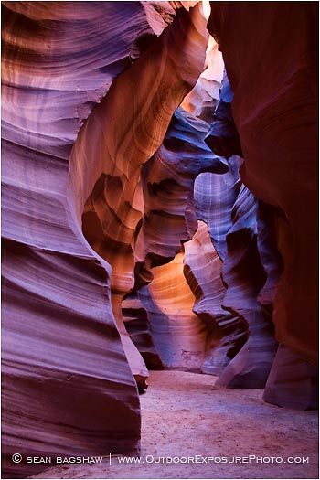 Main Chamber of Antelope Canyon Stock Image Main Chamber of Antelope Canyon Stock Image