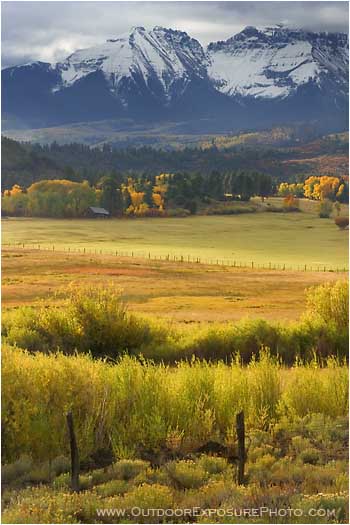 Pastureland on the Dallas Divide Stock Image, San Juan Mountains, Colorado Pastureland on the Dallas Divide Stock Image, San Juan Mountains, Colorado