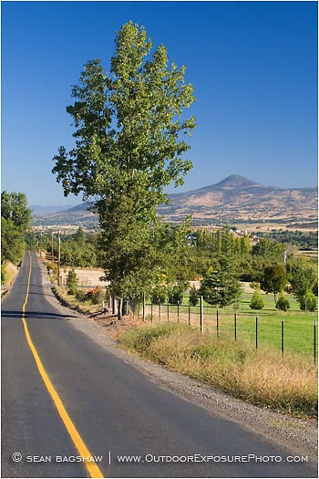 Country Road 1 Stock Image, Medford, Oregon Country Road 1 Stock Image, Medford, Oregon