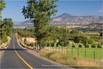 Country Road 2 Stock Image, Medford, Oregon Country Road 2 Stock Image, Medford, Oregon