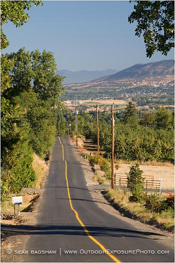 Country Road 3 Stock Image, Medford, Oregon Country Road 3 Stock Image, Medford, Oregon