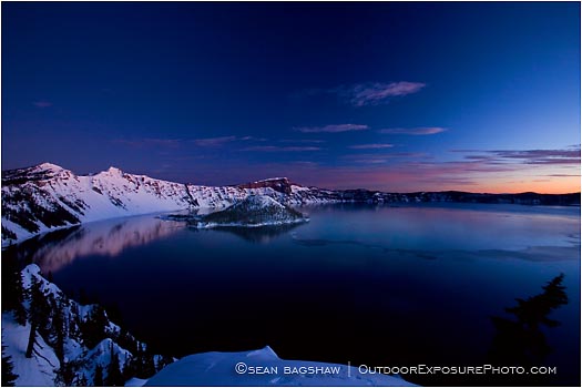 Crater Lake 6 Stock Image, Oregon