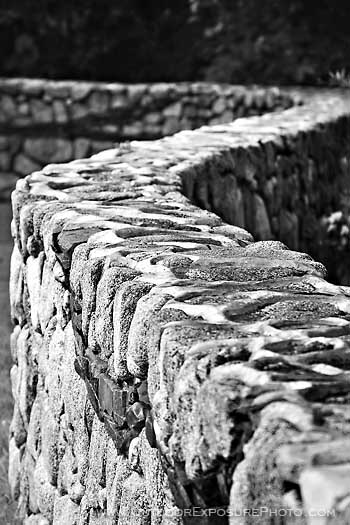Rock Wall Stock Image, Lithia Park, Ashland, Oregon Rock Wall Stock Image, Lithia Park, Ashland, Oregon