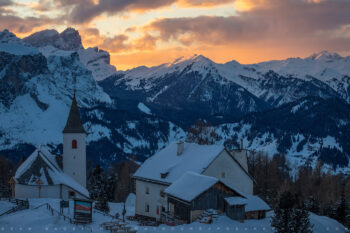 Chiesa Santa Croce 3 stock image, Monte Cavallo, Dolomites, Italy Chiesa Santa Croce 3 stock image, Monte Cavallo, Dolomites, Italy