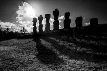 moai statue 6 stock image, easter island, chile moai statue 6 stock image, easter island, chile