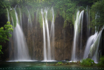 waterfall 2 stock image, plitvice national park, croatia waterfall 2 stock image, plitvice national park, croatia