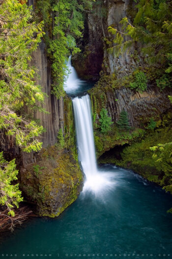 Toketee Falls stock image, oregon Toketee Falls stock image, oregon