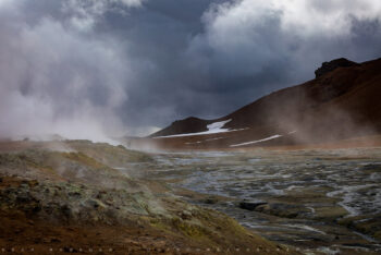 Hverir stock image, Iceland Hverir stock image, Iceland