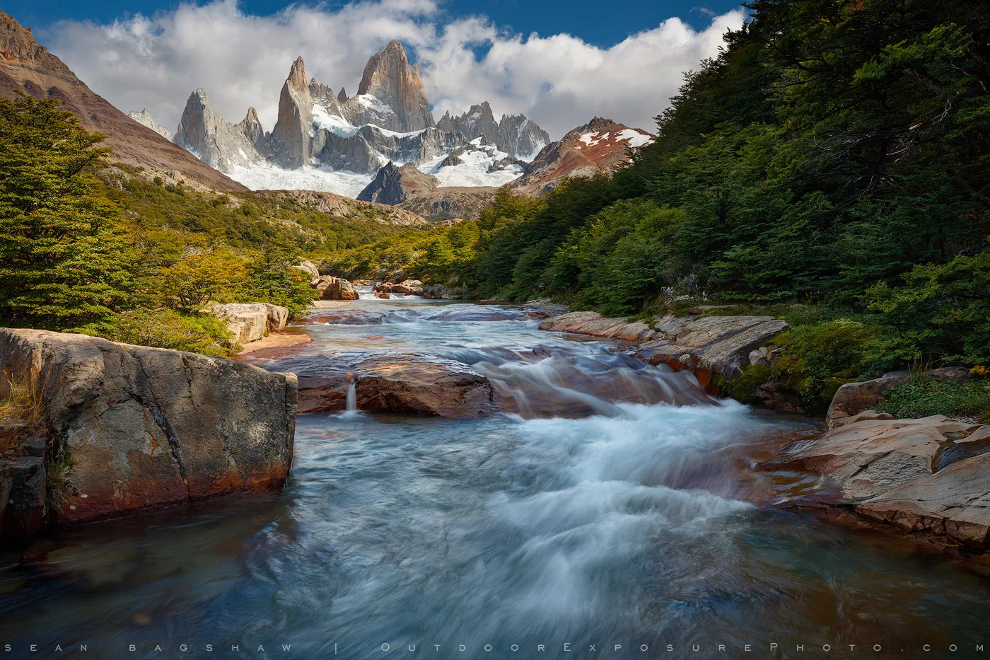 Fitz Roy stock image 5, Patagonia, Argentina - Sean Bagshaw Outdoor ...