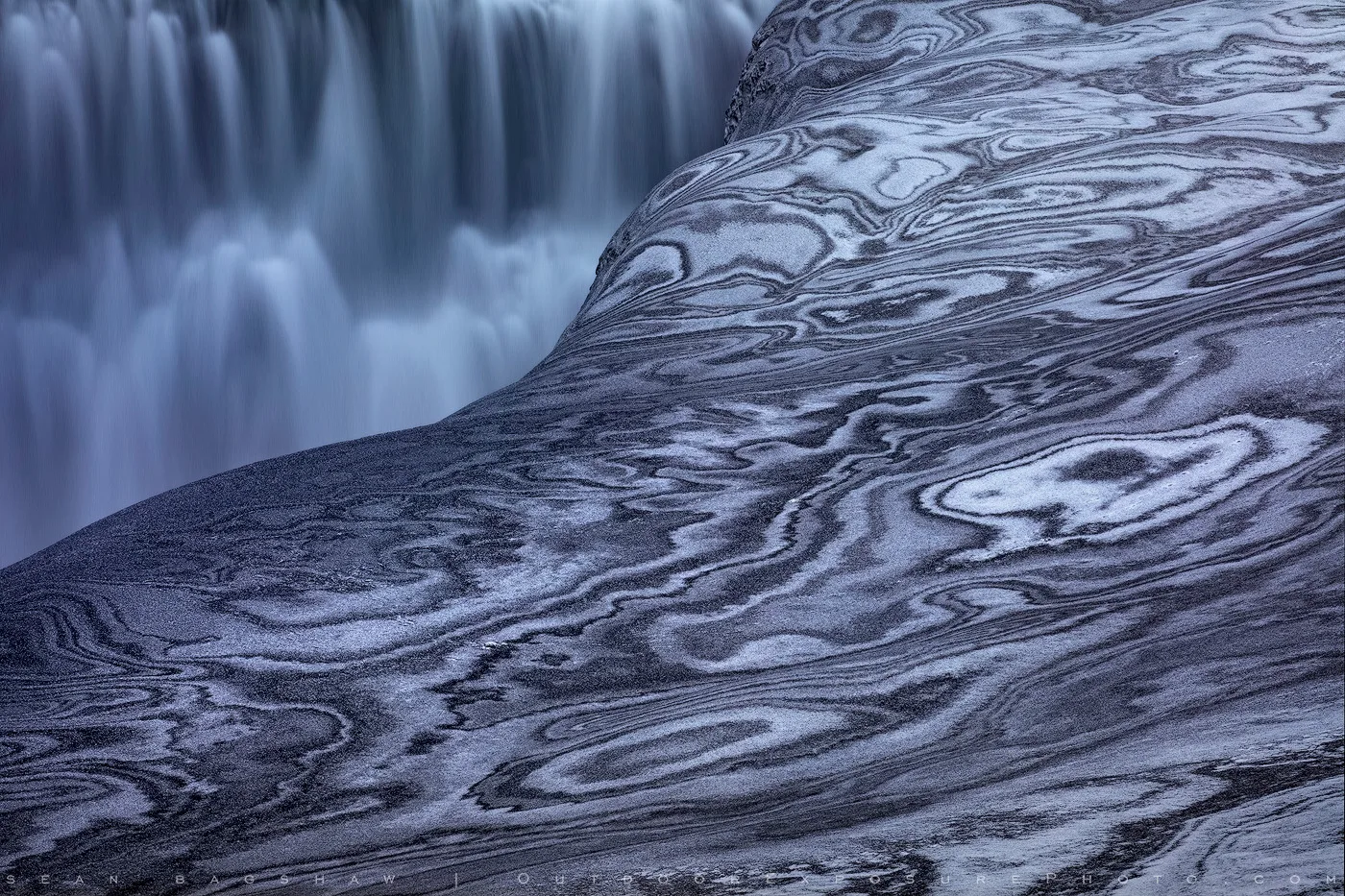 Psychedelic Dettifoss, Iceland