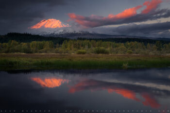 Adams Alpenglow print, mount adams, washington Adams Alpenglow print, mount adams, washington
