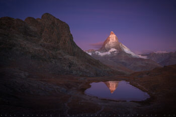 Matterhorn 1 stock image, Switzerland