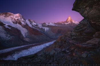 Matterhorn 3 stock image, Switzerland