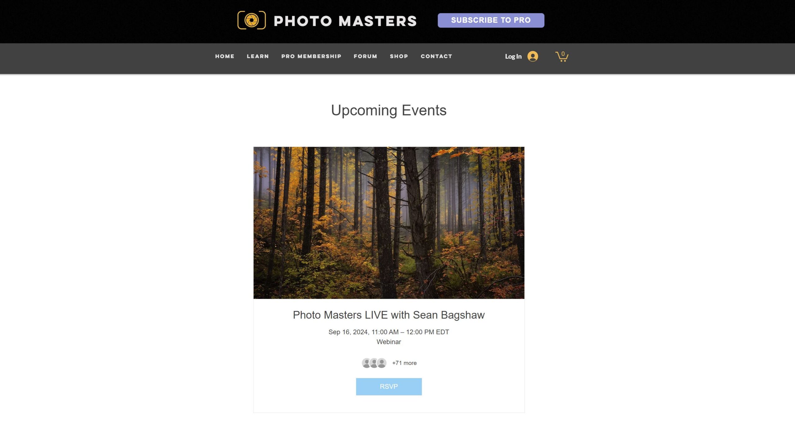 Photo Masters Live Webinar with Ian Plant Photo Masters Live Webinar with Ian Plant