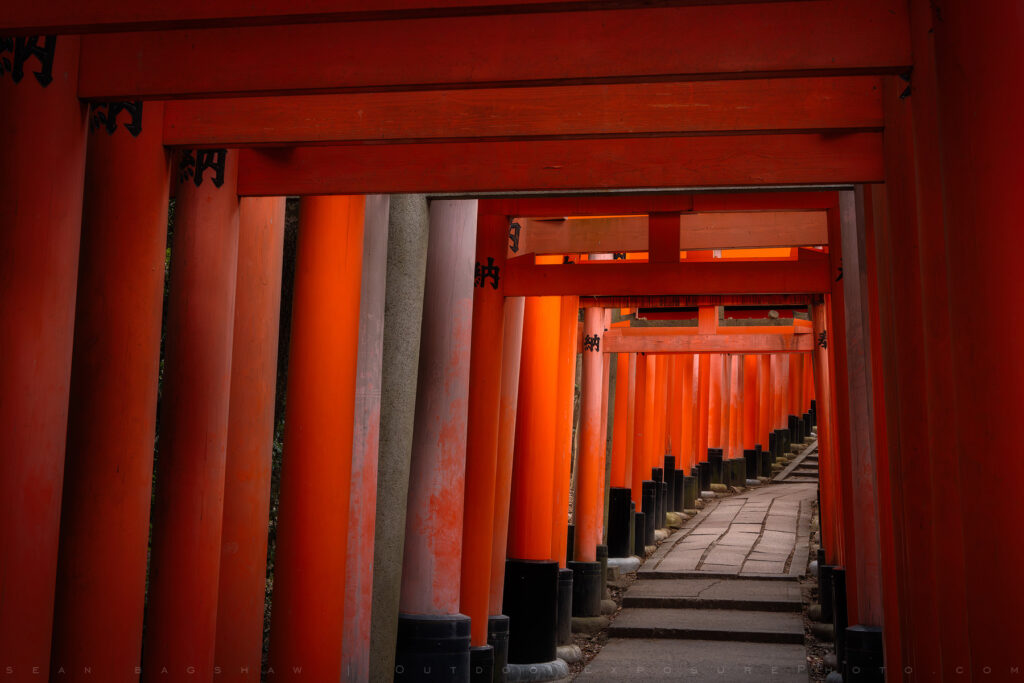 Torii Gates, Fushimi Inari Shrine, Kyoto, Japan