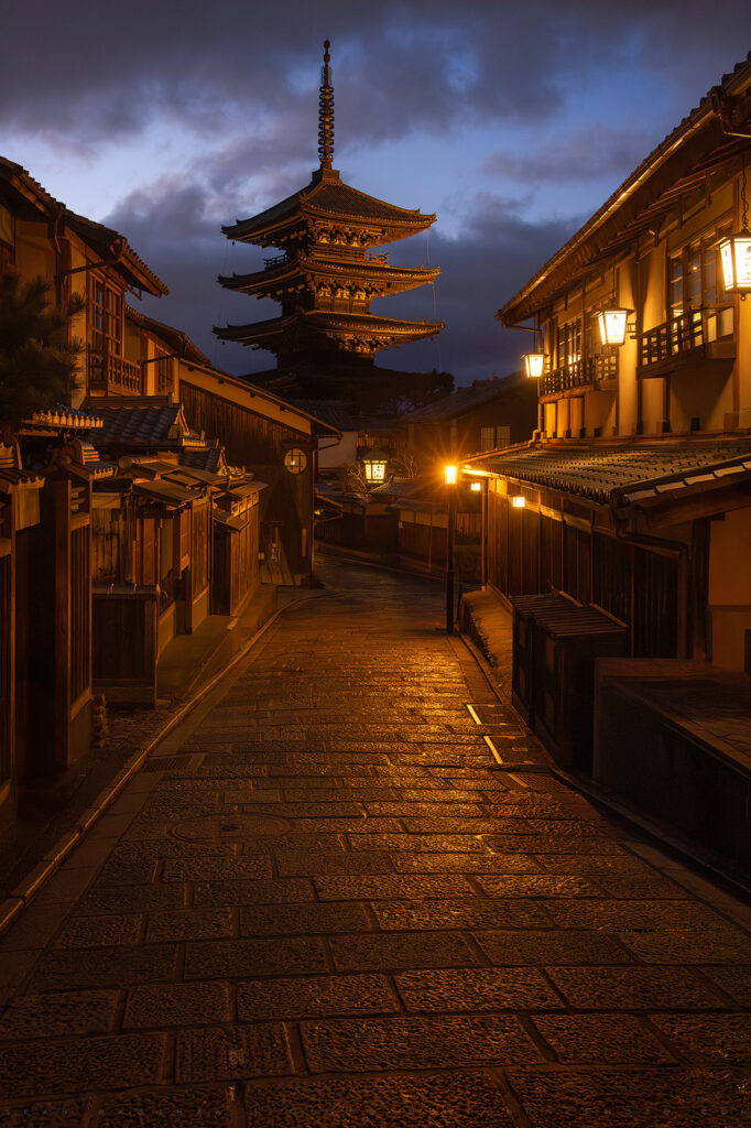 Yasaka Pagoda at Blue Hour, Kyoto