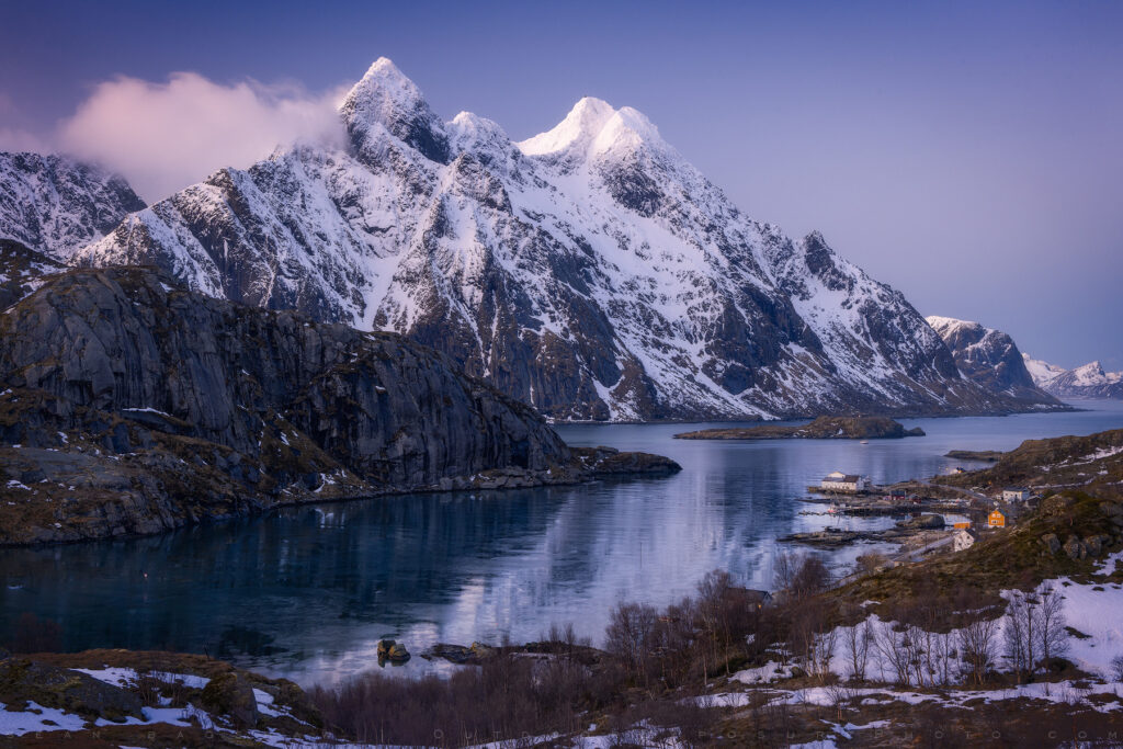 Steinsfjorden, Lofoten, Norway