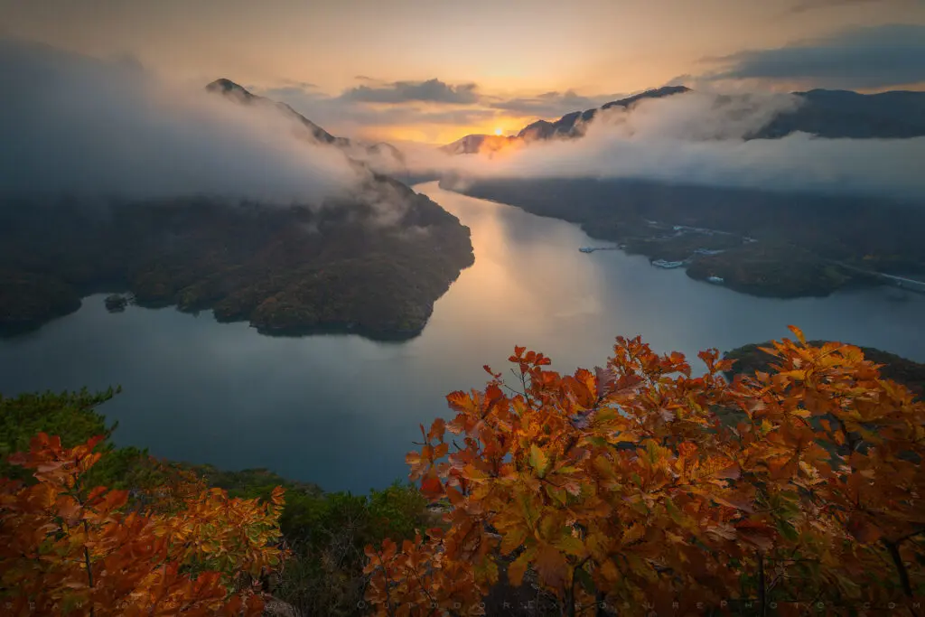 Sunrise and Fog, Woraksan National Park, Republic of Korea
